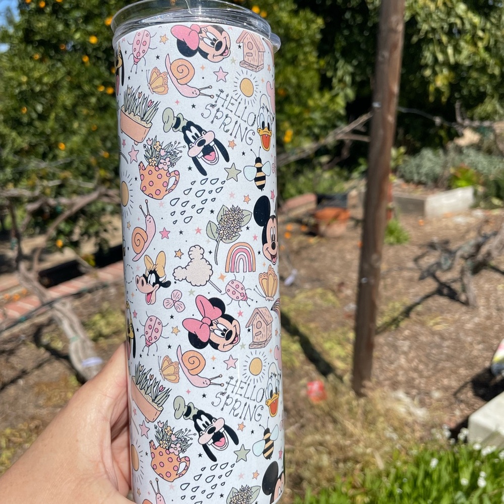 Mickey Mouse and friends spring tumbler 20oz